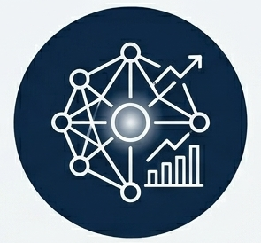 Icon symbolizing the precision analytics and data-driven matching algorithm of the Kasturicare wellness platform.