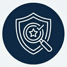 Icon representing Kasturicare’s rigorous multi-point professional vetting process for Nagpur wellness experts.